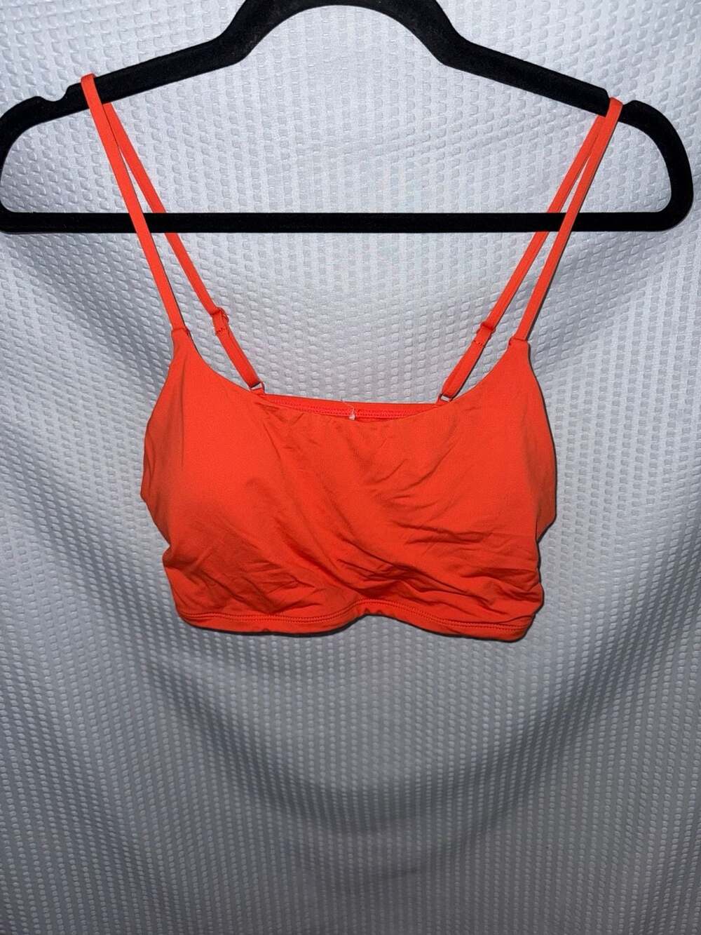 Roxy Orange Bikini Crop Top Size M